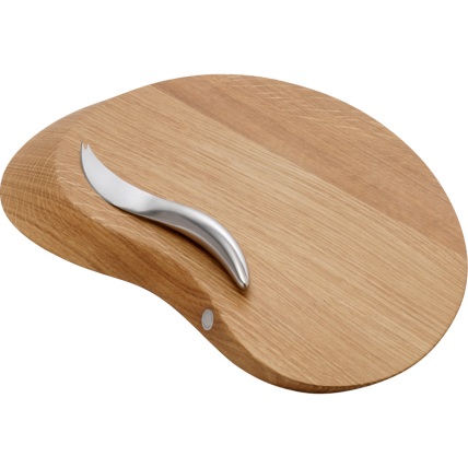 Bloom Oakboad and Cheese knife - By Georg Jensen